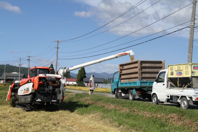 喜多方市 機械 国産米