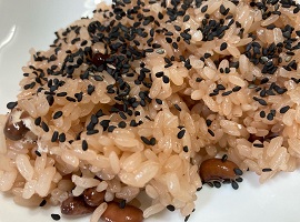 赤飯 ささげ